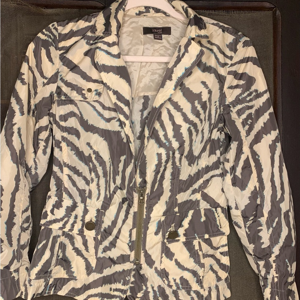 Vintage Laurel Siberian Tiger Print Jacket -Made in Germany, Rare